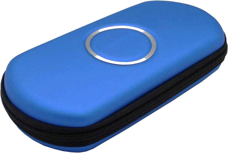OSTENT حقيبة حمل صلبة لحماية جهاز سوني PSP 1000 2000 3000 لون أزرق - Image 1